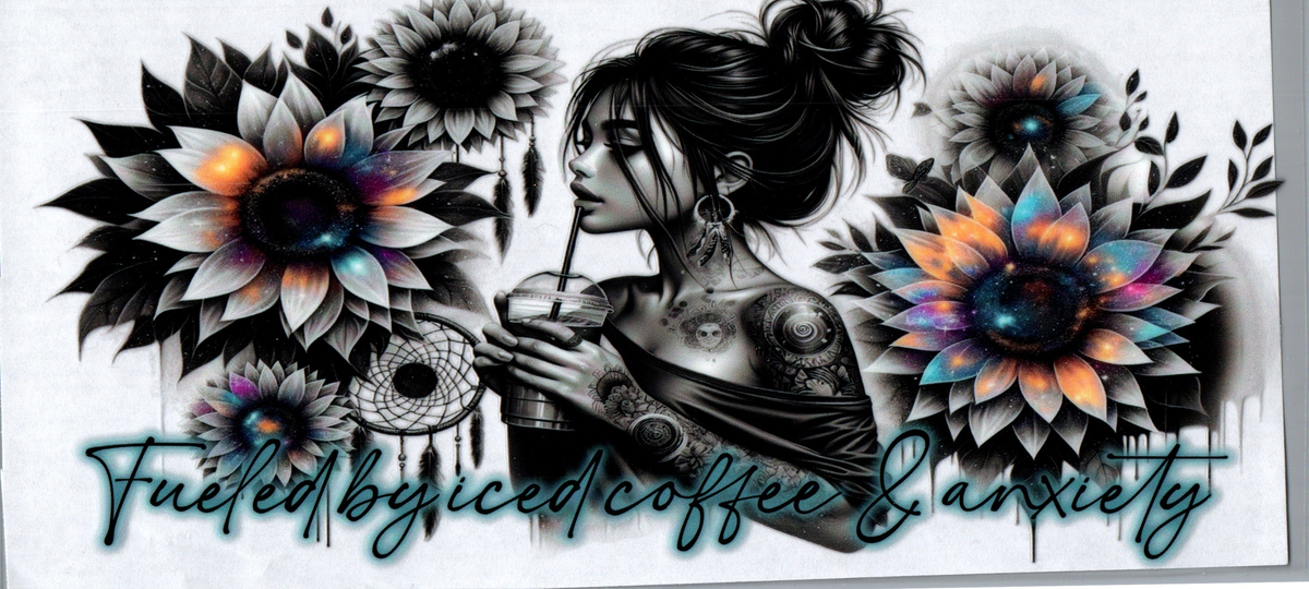 16 oz Tattoo Girl 12