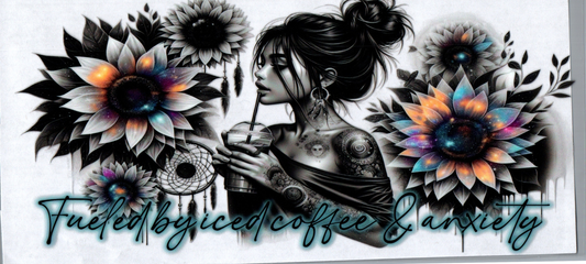 16 oz Tattoo Girl 12