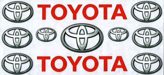 16oz Toyota 3 Car Emblem