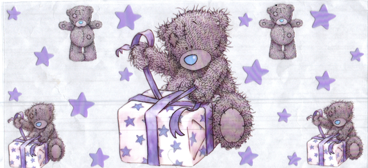 16oz baby bear w/present kids
