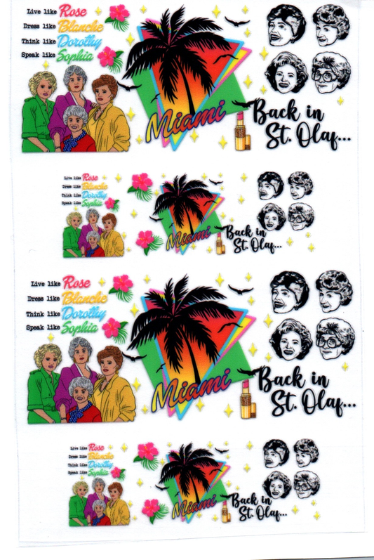 Golden Girls 3 Key Chain Wrap Double 120