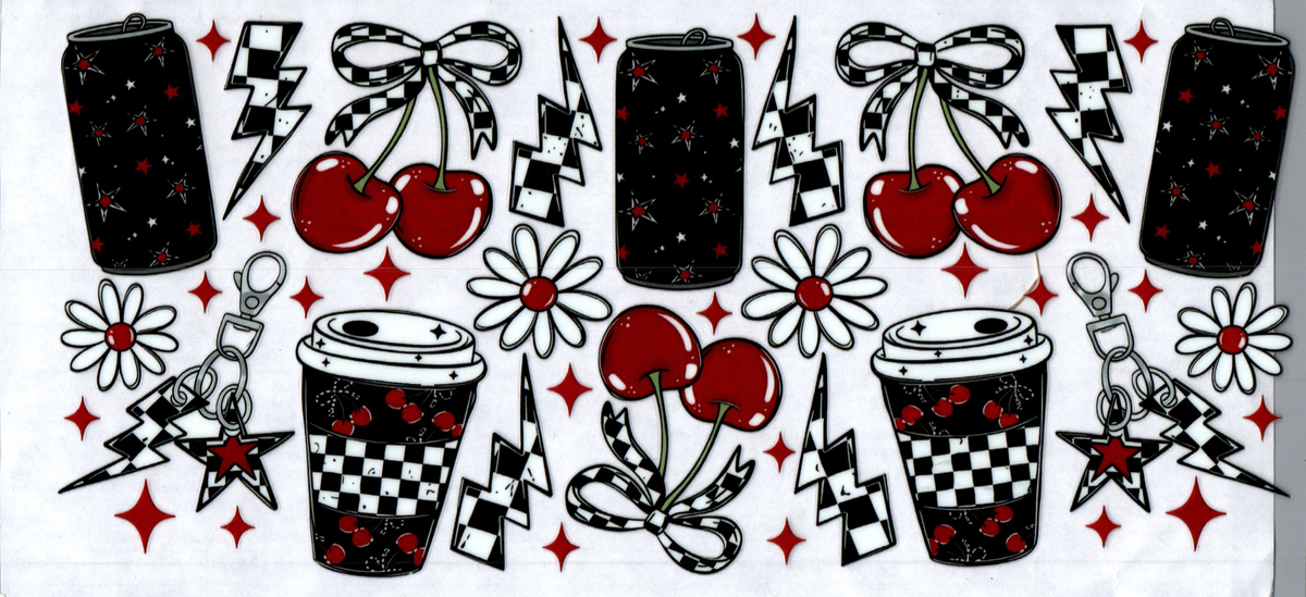 16oz checker coffee cans cherries 120