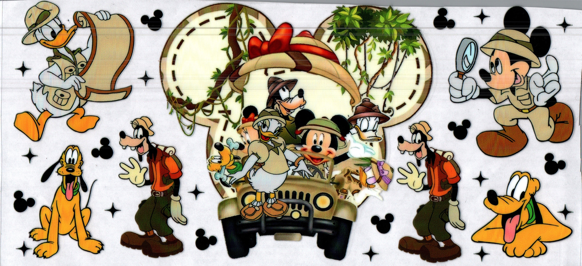 16oz Jungle boy mouse and friends 121
