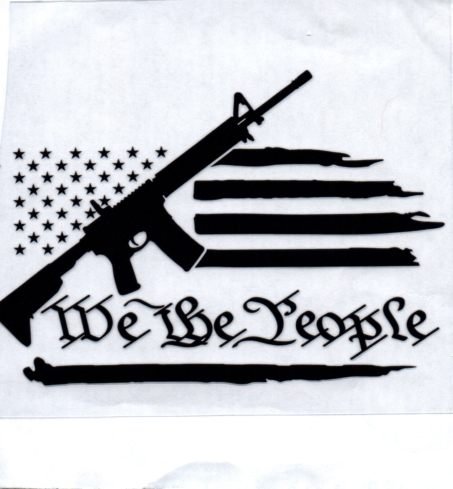 We the People Decal