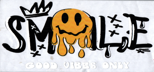 16oz Good Vibes Only Smile Faith 122