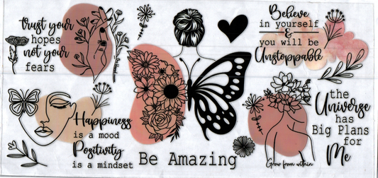 16oz Be Amazing Inspirational