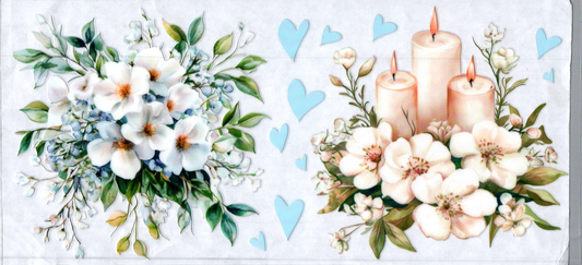 16oz Candles & Flowers 124