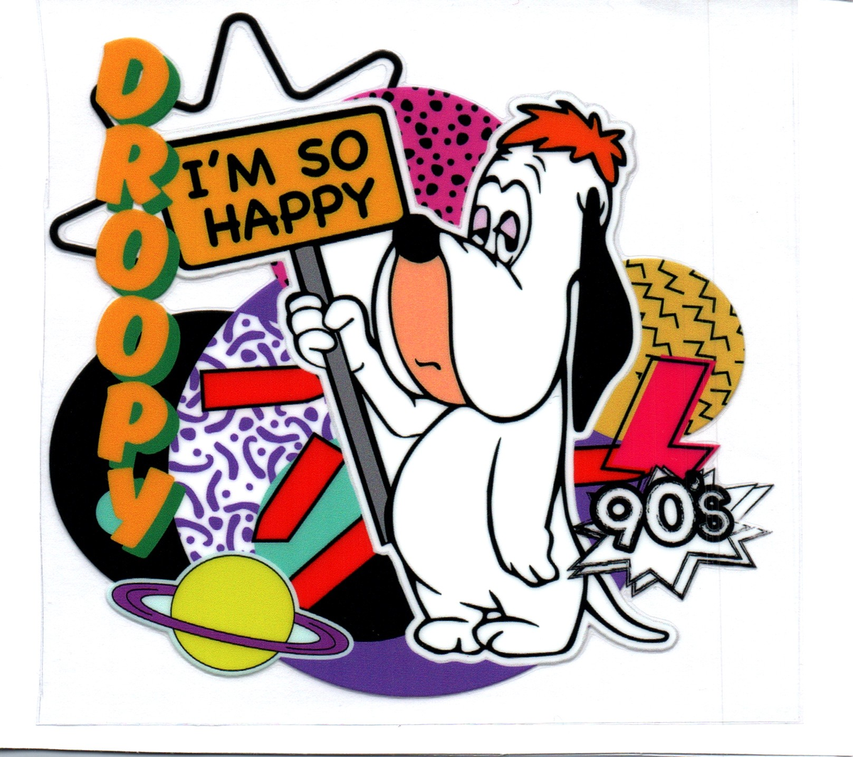 i'm so happy droopy DECALS 125