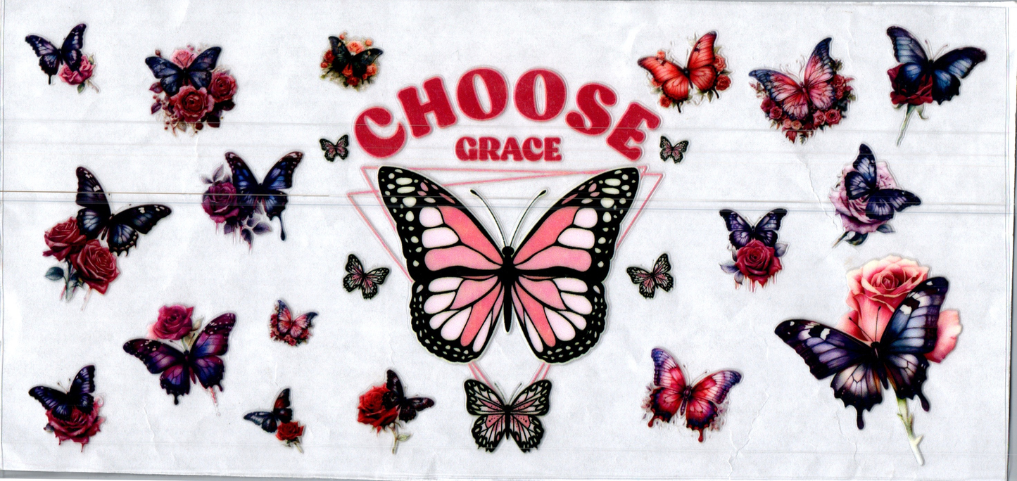 16oz Choose Grace Inspirational