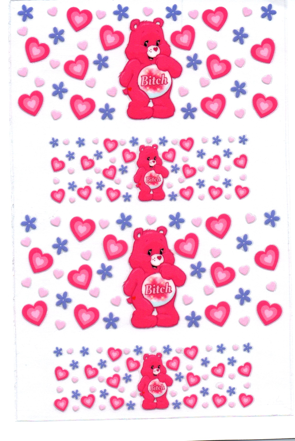 Swear Bear 3 Key Chain Wrap Double 127