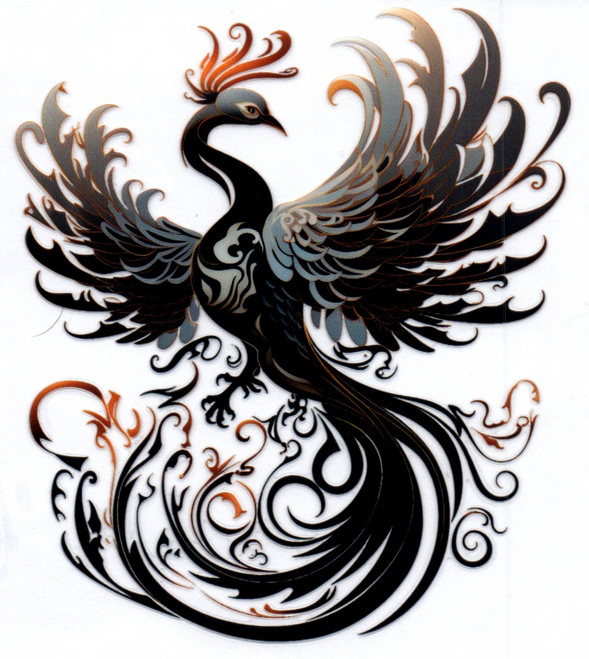 BLACK PHEONIX DECAL