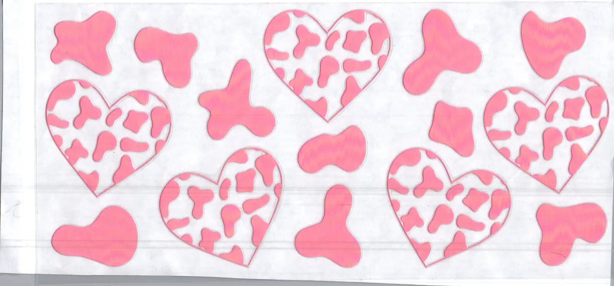 16 oz pink cheetah hearts misc 128