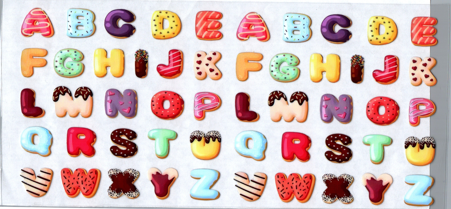 16 oz Frosting Letters 13