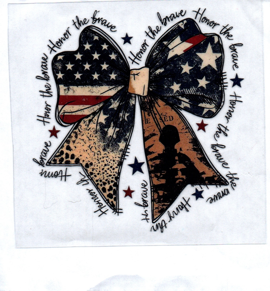 Honor the Brave Decal