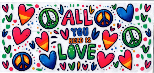 16oz All You Need is Love Inspirational