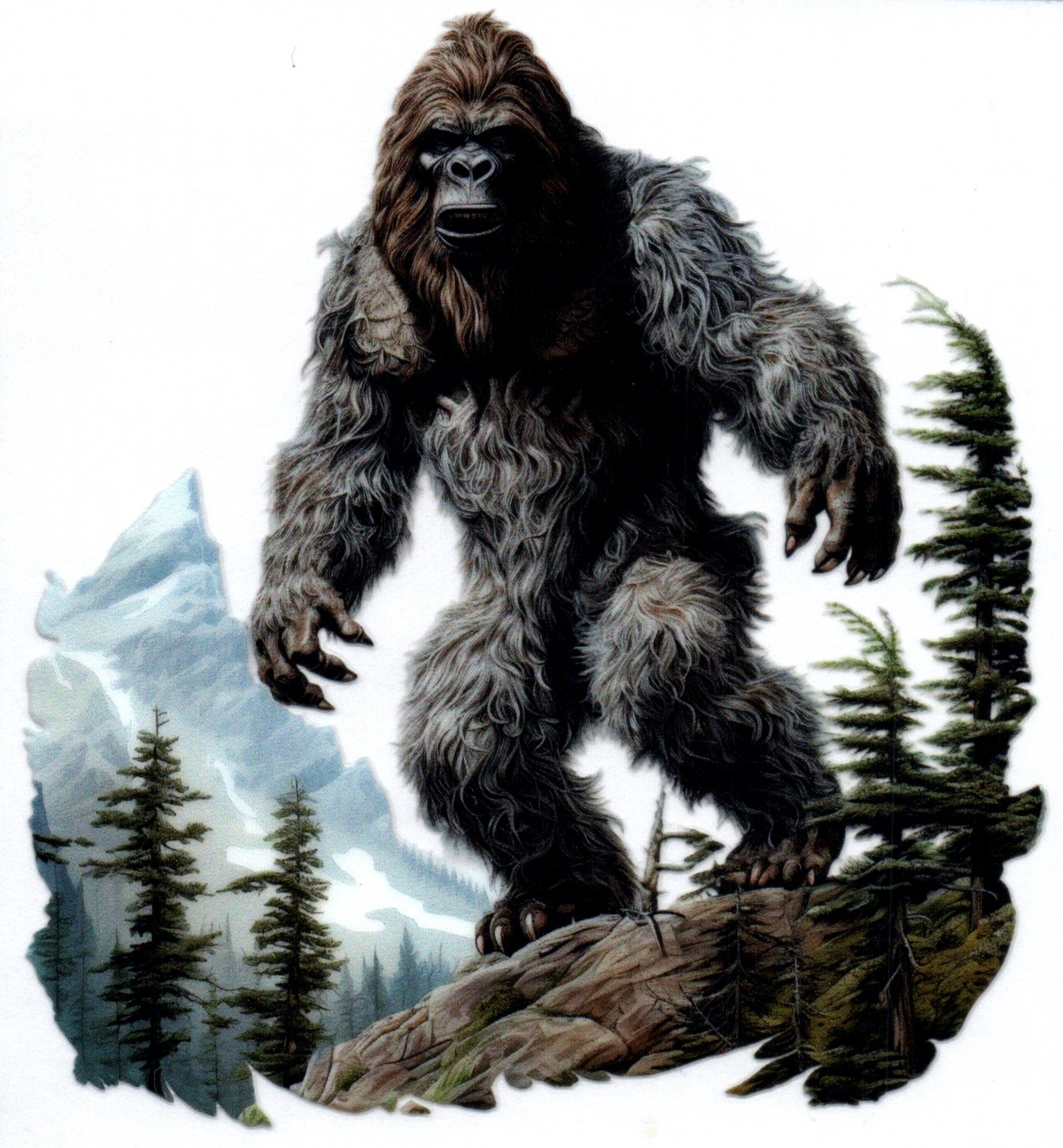Bigfoot 1 Misc. Single Decal 132