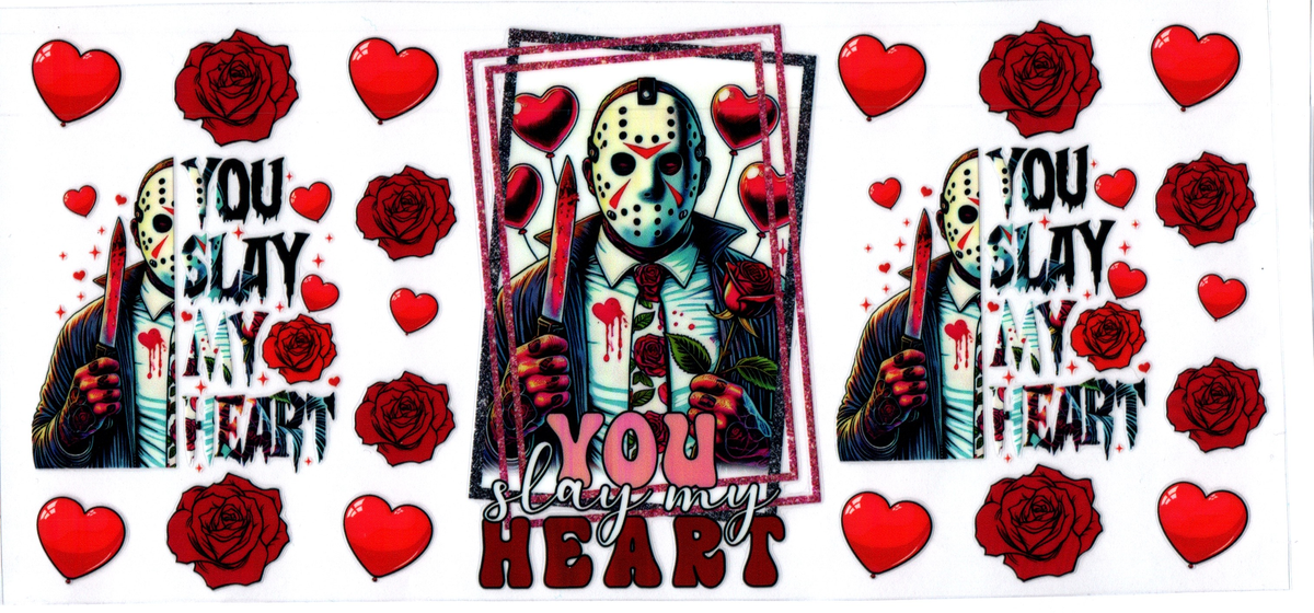 YOU SLAY MY HEART JASON 16 OZ