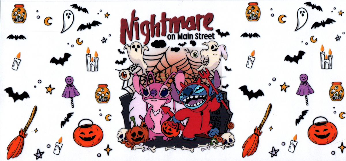 16oz Blue Guy Nightmare on Main Street Halloween 13