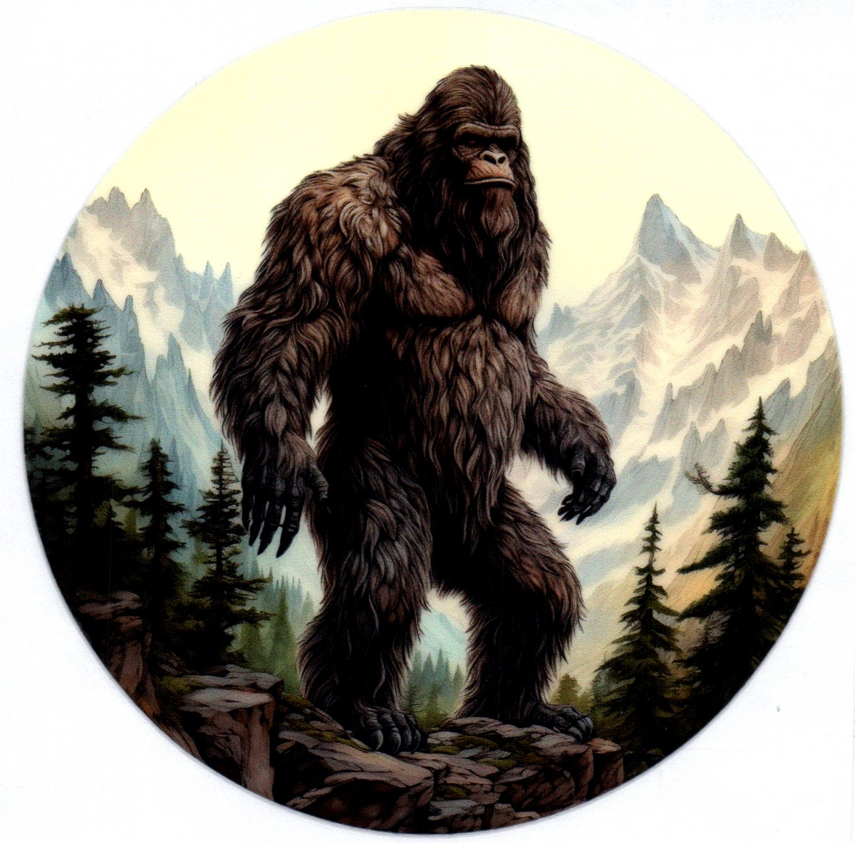 Bigfoot 3 Misc. Single Decal 134