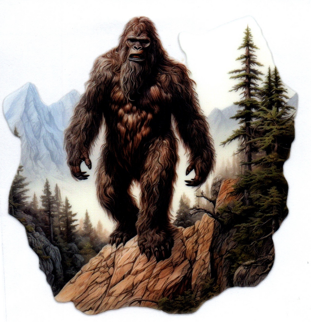 Bigfoot 4 Misc. Single Decal 135