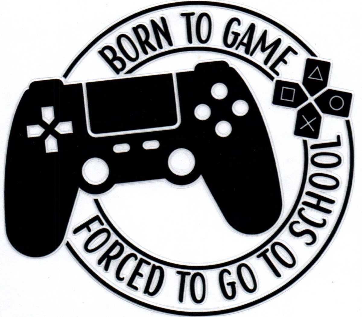 Born to Game Misc. Single Decal 137