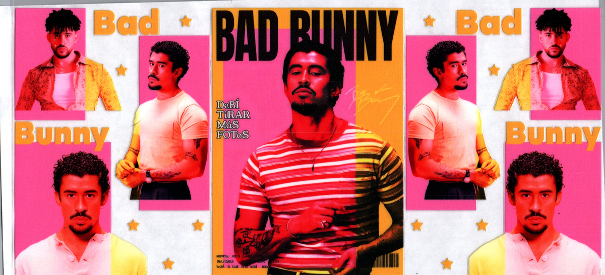 16oz bad bunny pink & gold 138