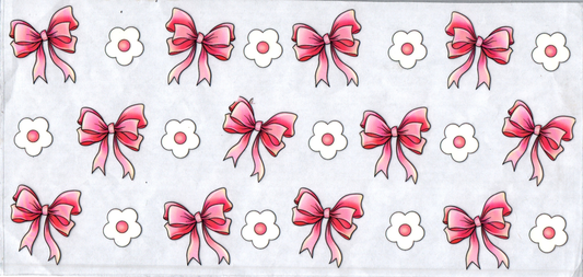 16oz Pink Bows & Daisy 14