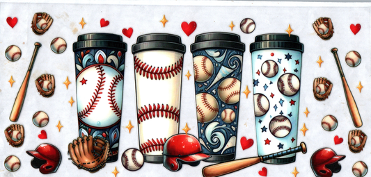 16 oz baseball coffee cups 14
