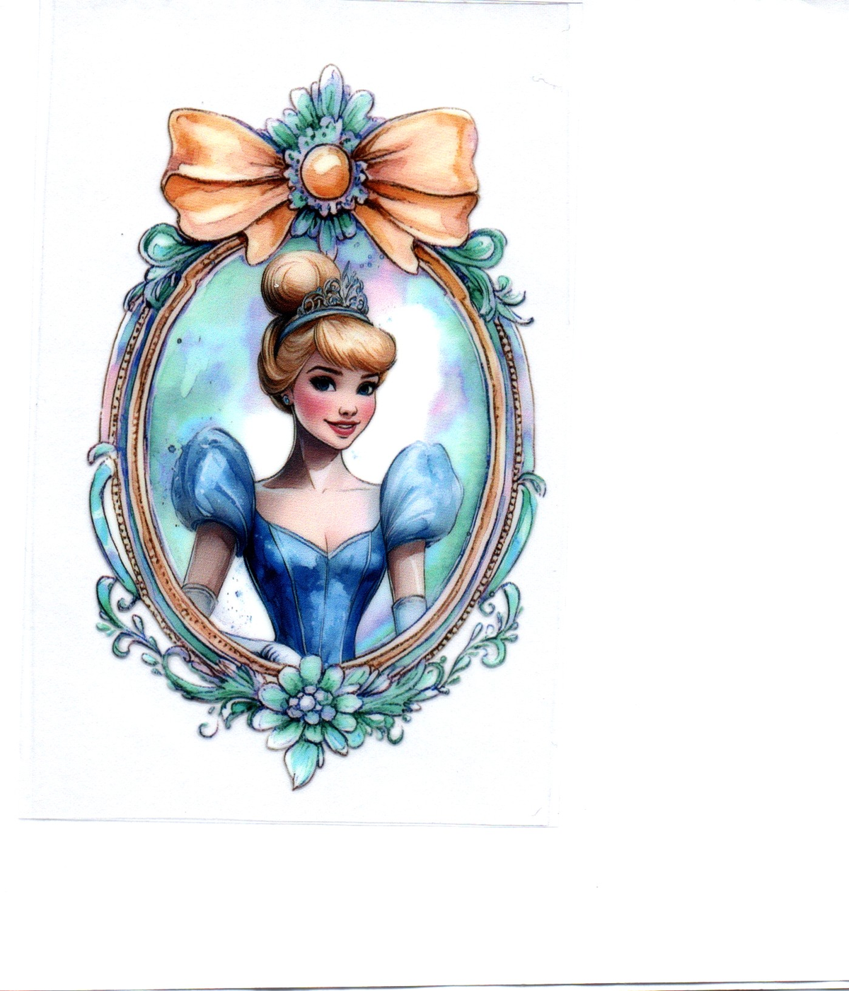step princess DECALS 140