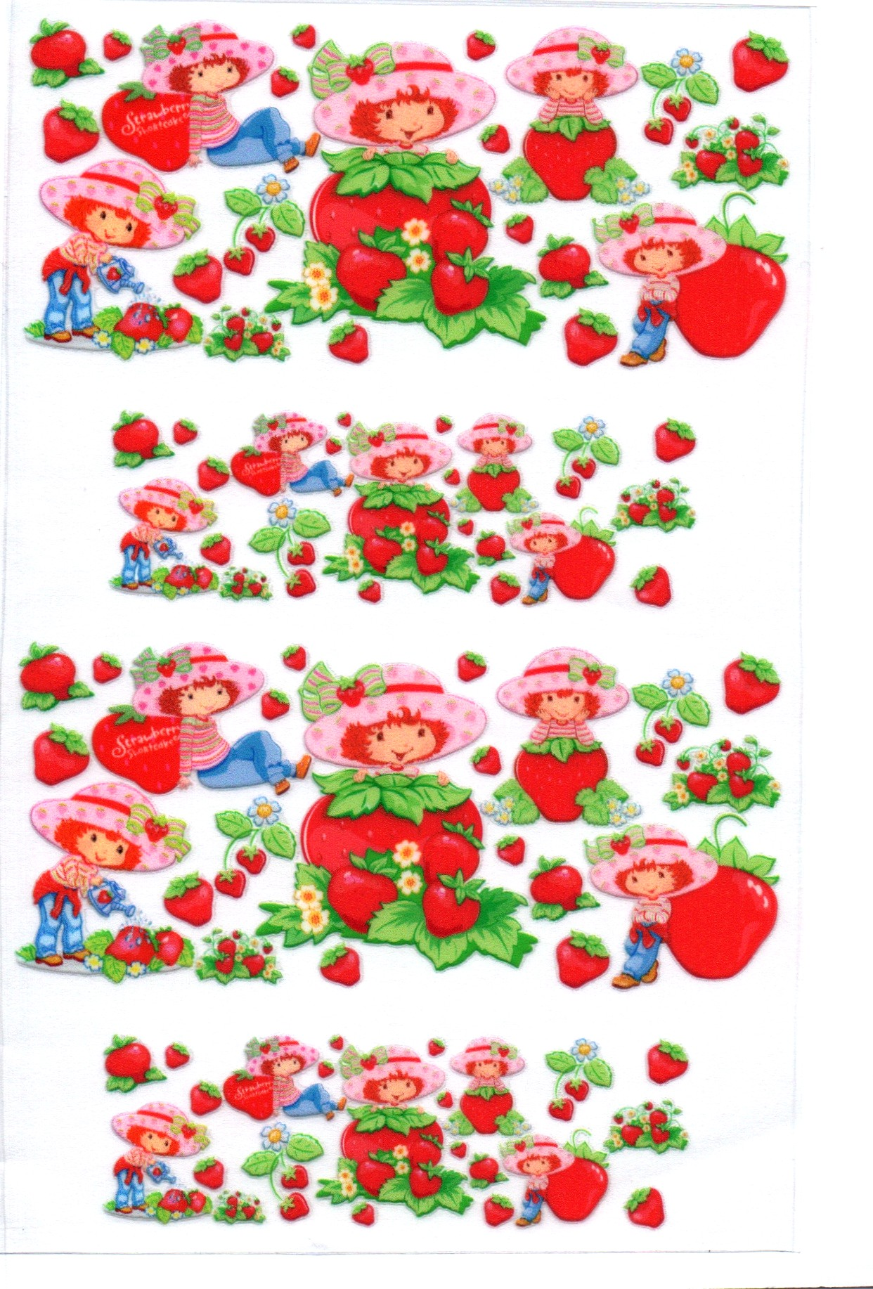 Shortcake Strawberry 5 Key Chain Wrap Double 142
