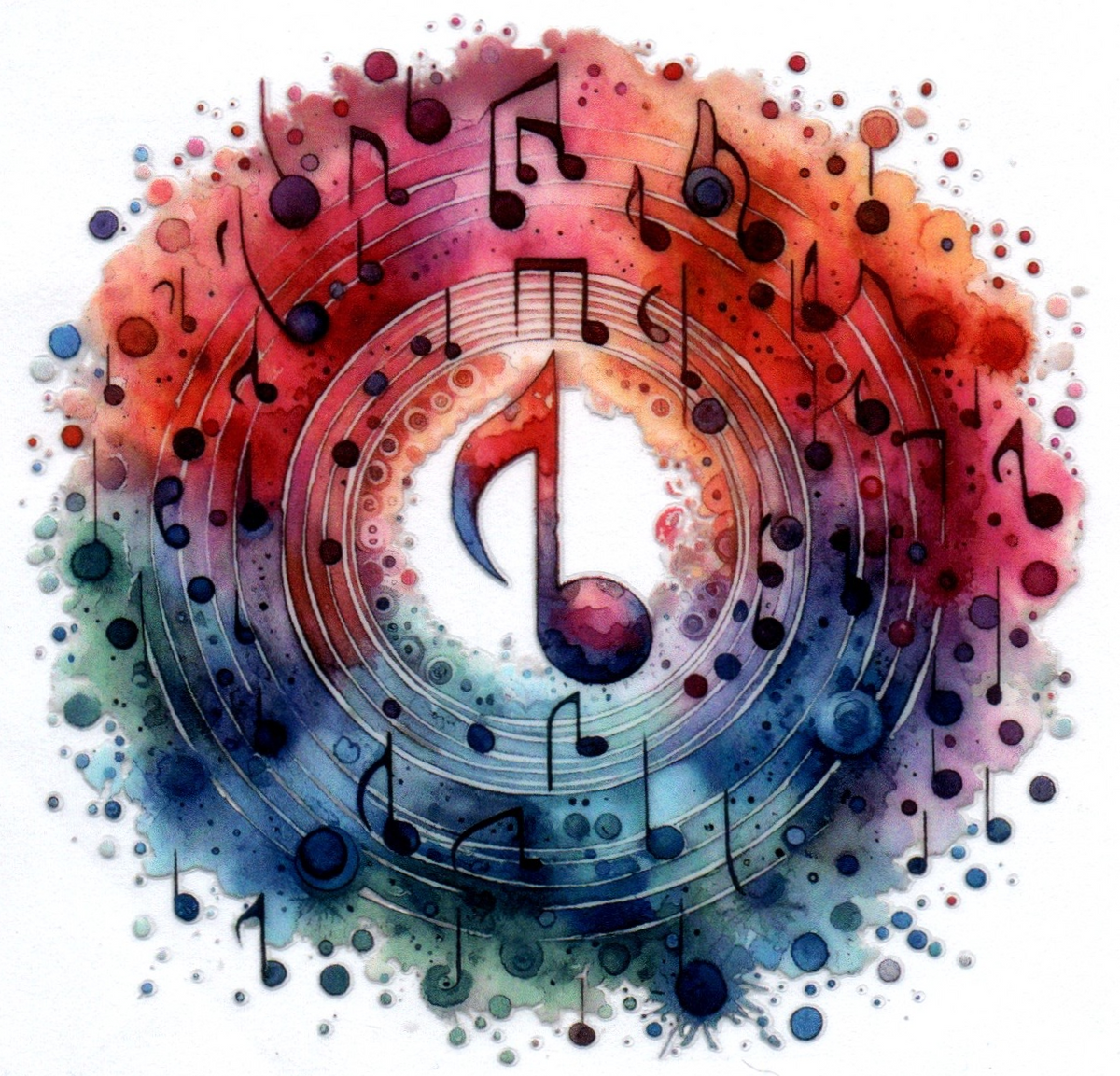 Music Notes Music Single Decal