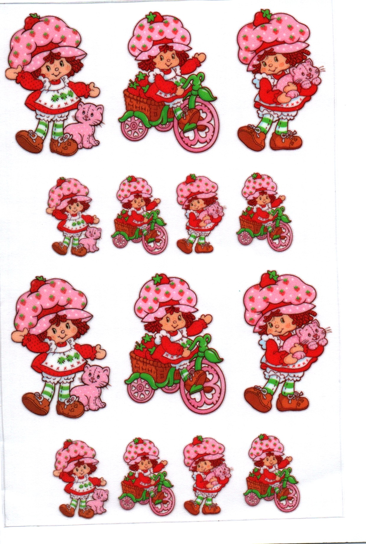Shortcake Strawberry 6 Key Chain Wrap Double 143