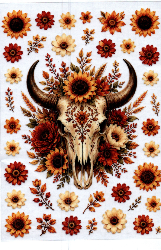 Cow Skull 2 A5 14
