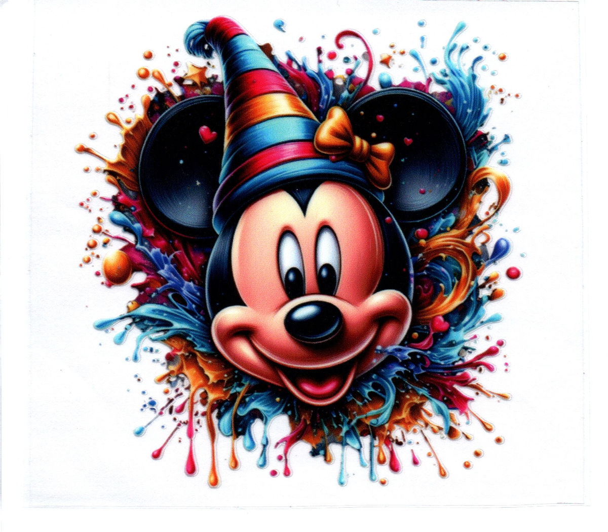 mister mouse hat splash DECALS 146