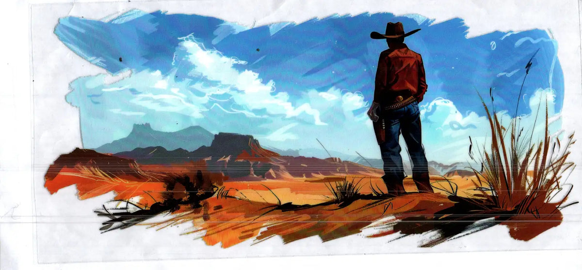 16 oz cowboy western landscape misc 147