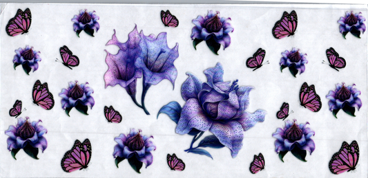 16oz Flowers & Butterflies 149