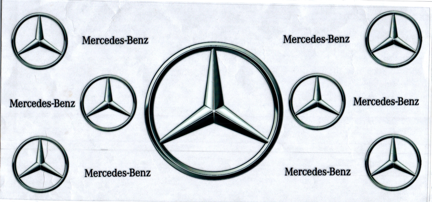 16oz Mercedes-Benz Car Emblem
