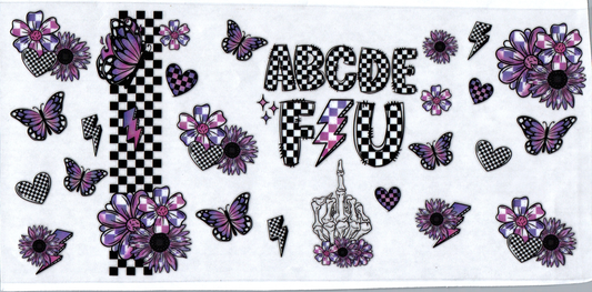 16 oz ABCDE FU purple-blue 15