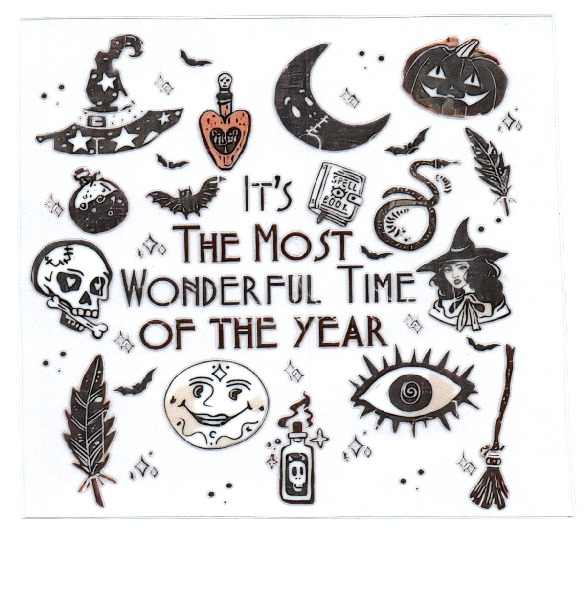 it's the most wonderful time of the year Single Decal 152