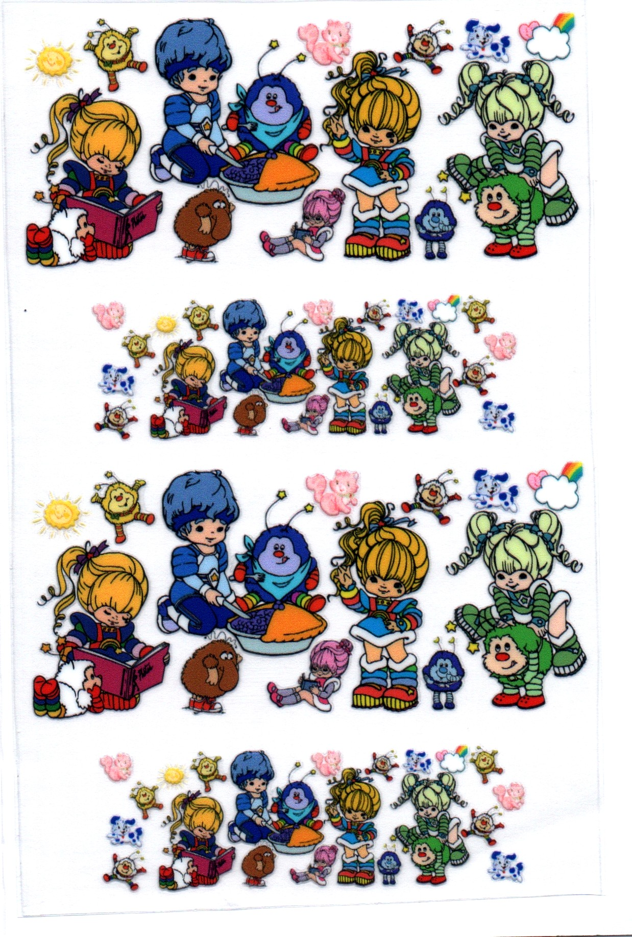Rainbow Bright 80s/90s  Key Chain Wrap Double 154