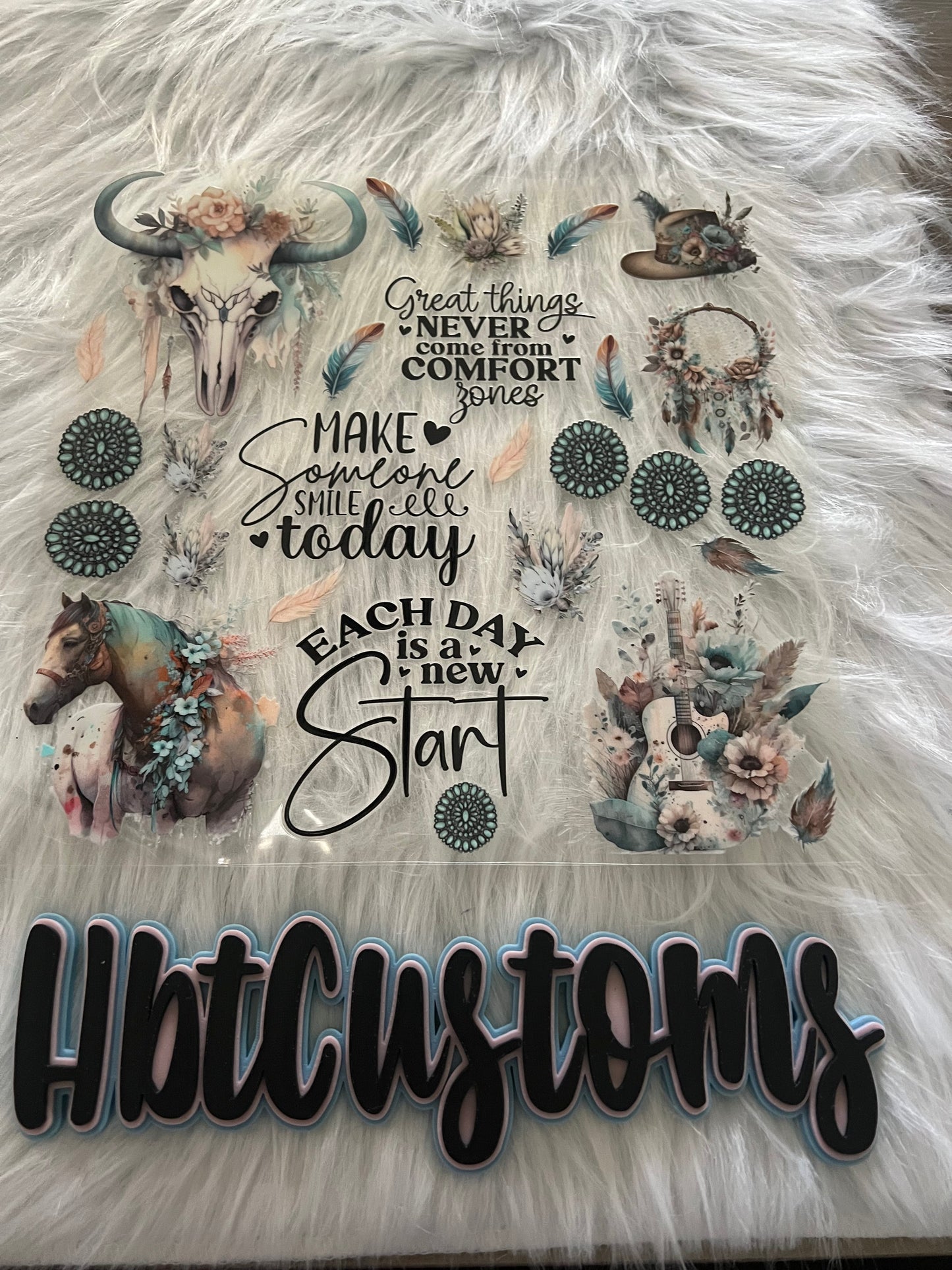 Western "Each Day" Element 10x10