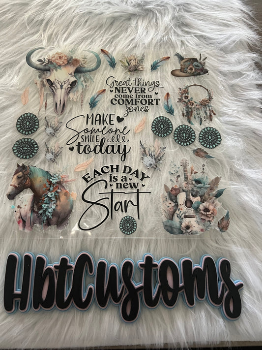Western "Each Day" Element 10x10