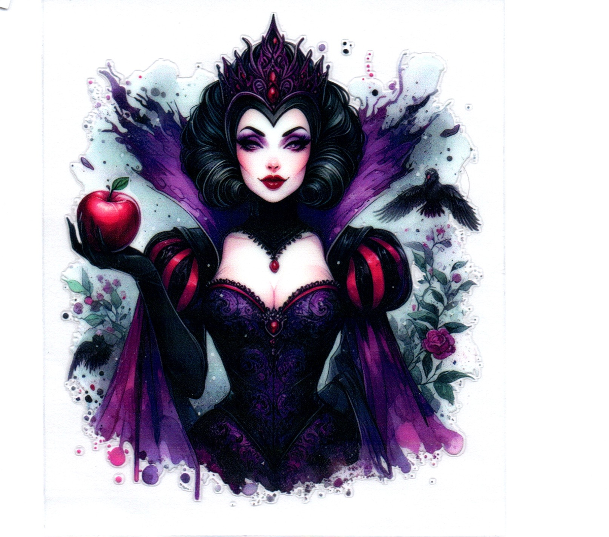 evil apple queen DECALS 157
