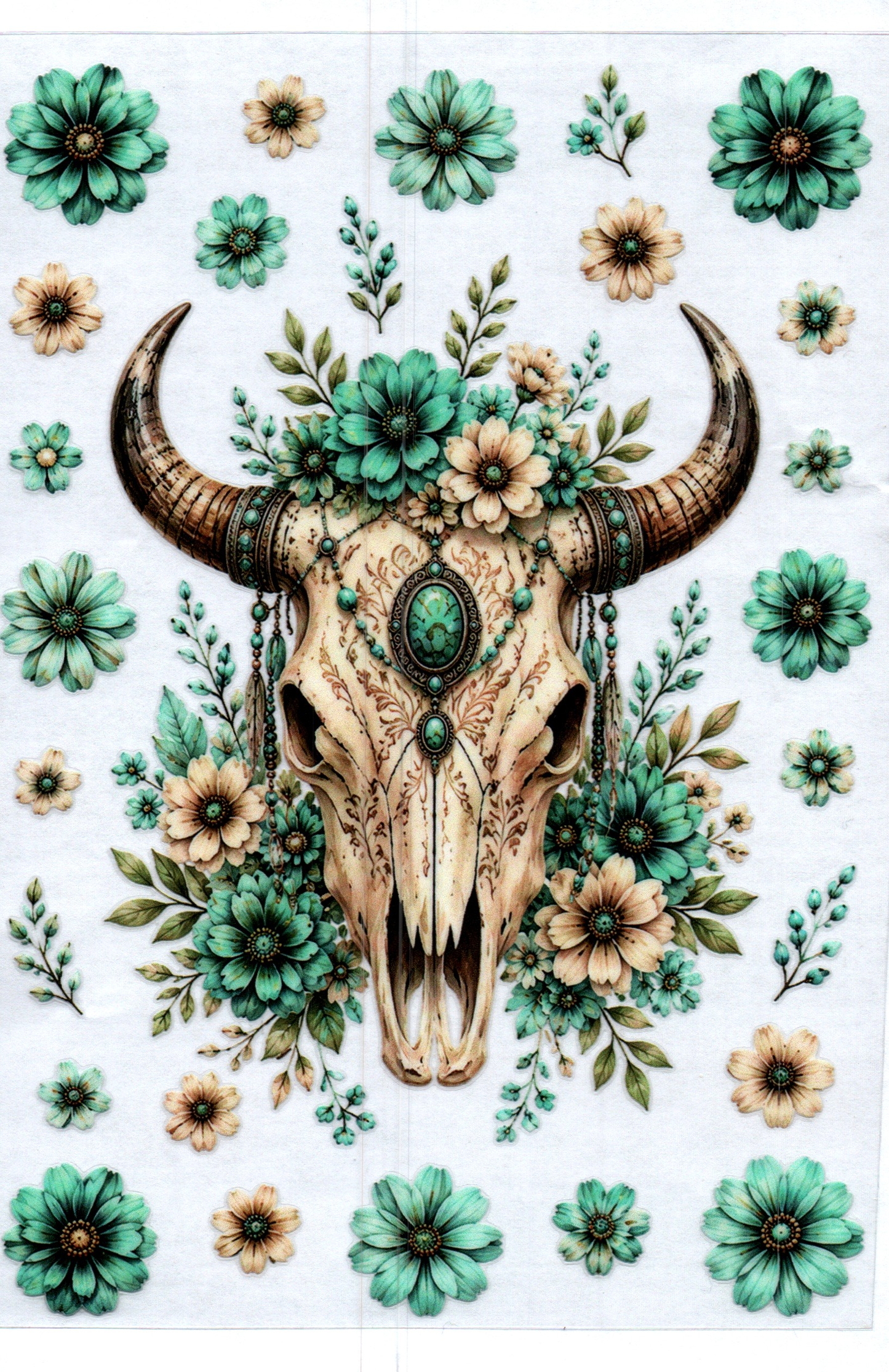 Cow Skull 3 A5 15