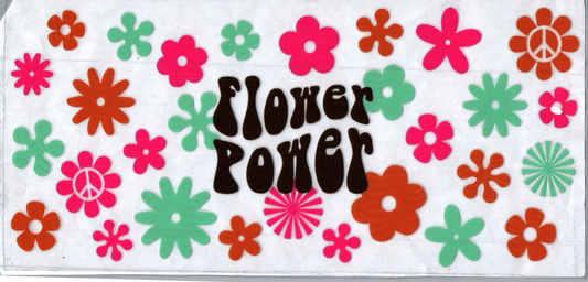 16oz Flower Power