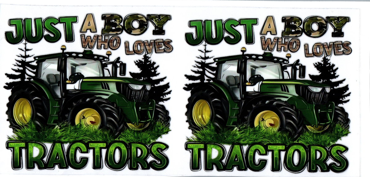 JUST A BOW WHO LOVES TRACTORS
