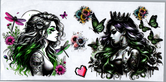 16 oz Tattoo Girl 16