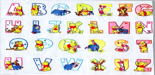 16 oz Winnie Letters 16