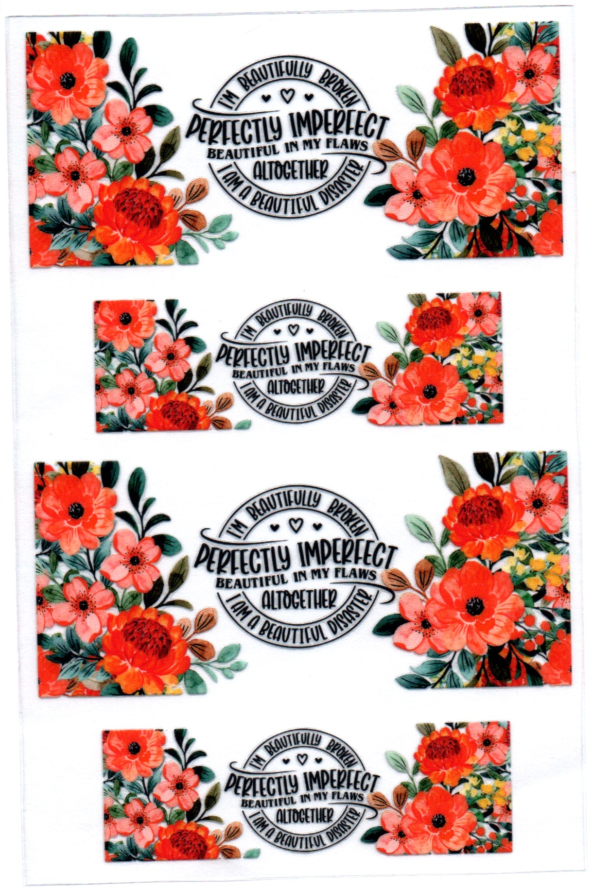 Beautiful Disaster Key Chain Wrap Single 161