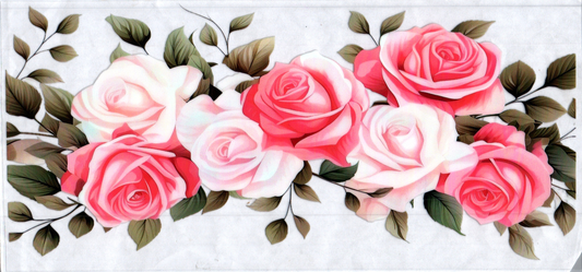 16oz Light & Dark Pink Roses 166
